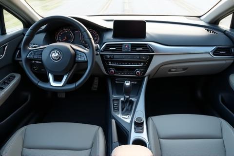 Photo of a spotless car interior after detailing