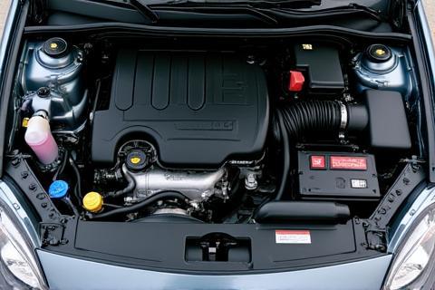 Photo of a professionally cleaned engine bay
