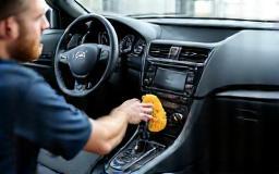 Image illustrating interior cleaning step